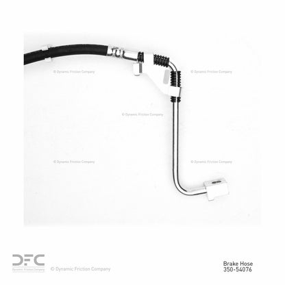 Dynamic Friction Company Brake Hydraulic Hose 350-54076