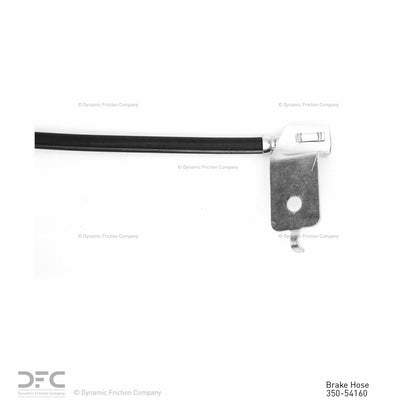 Dynamic Friction Company Brake Hydraulic Hose 350-54160