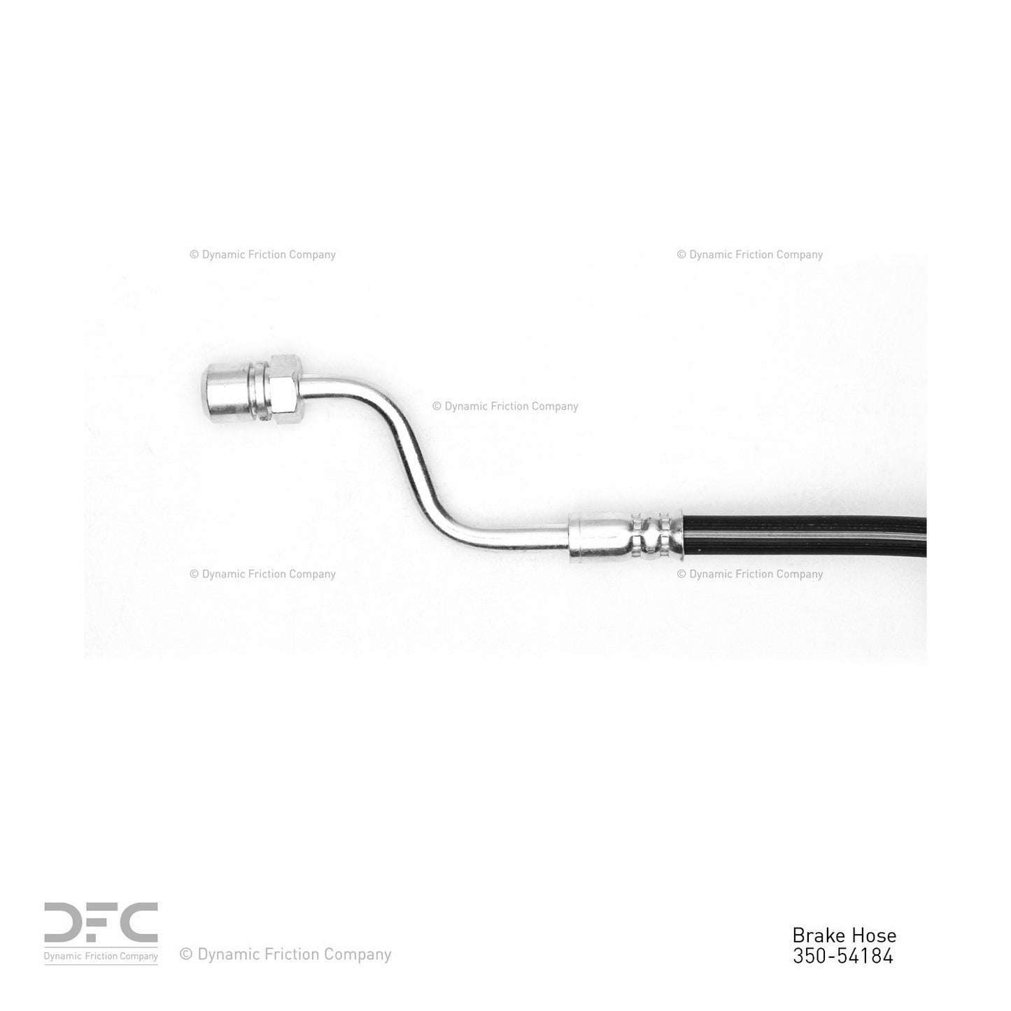 Dynamic Friction Company Brake Hydraulic Hose 350-54184