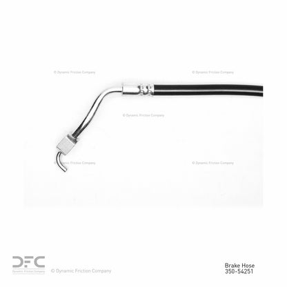 Dynamic Friction Company Brake Hydraulic Hose 350-54251