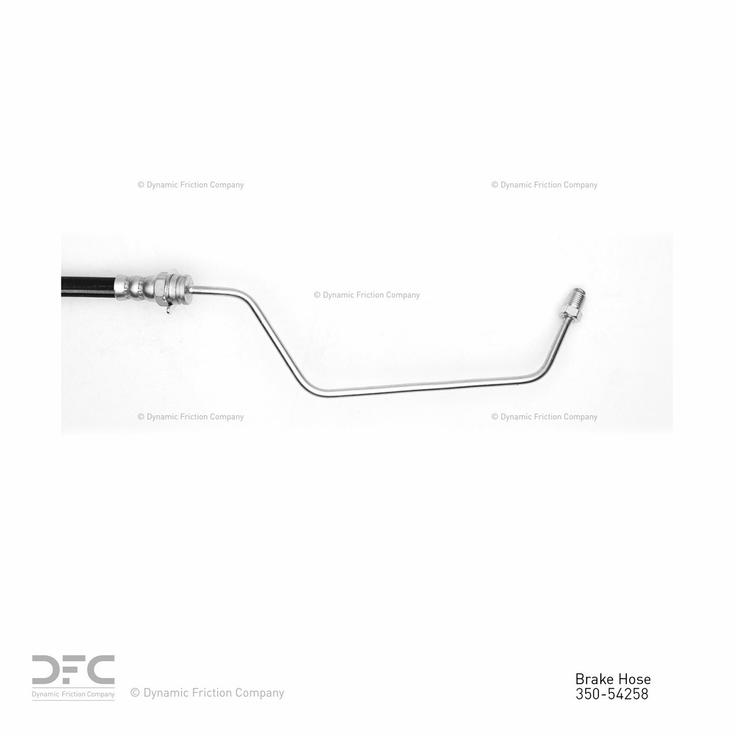 Dynamic Friction Company Brake Hydraulic Hose 350-54258