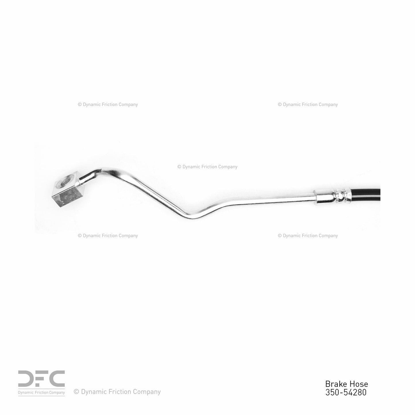 Dynamic Friction Company Brake Hydraulic Hose 350-54280