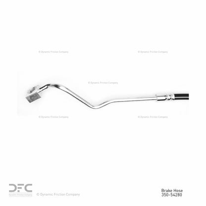 Dynamic Friction Company Brake Hydraulic Hose 350-54280
