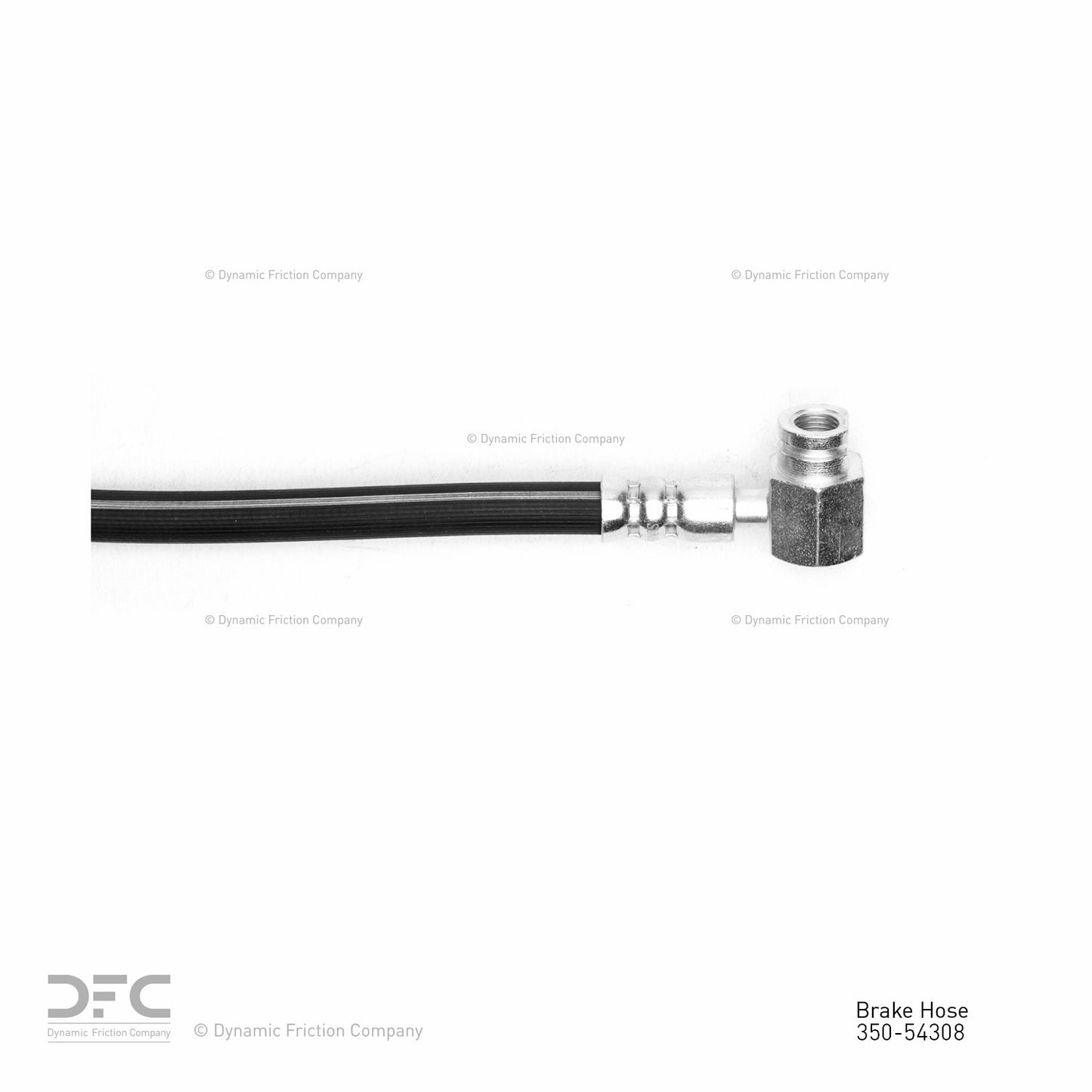Dynamic Friction Company Brake Hydraulic Hose 350-54308