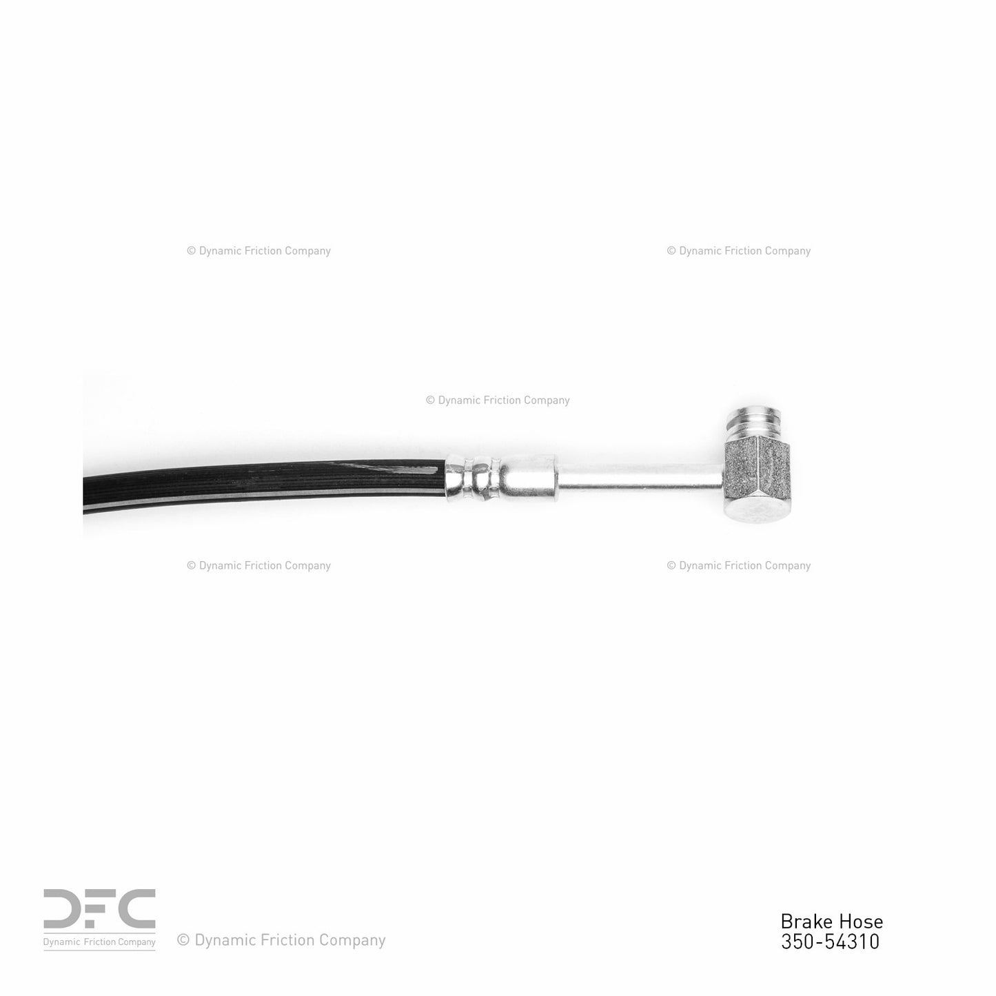 Dynamic Friction Company Brake Hydraulic Hose 350-54310