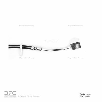 Dynamic Friction Company Brake Hydraulic Hose 350-54314