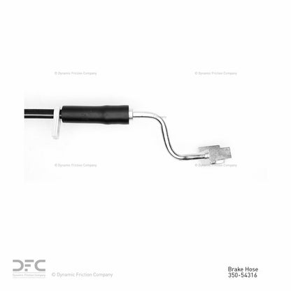 Dynamic Friction Company Brake Hydraulic Hose 350-54316