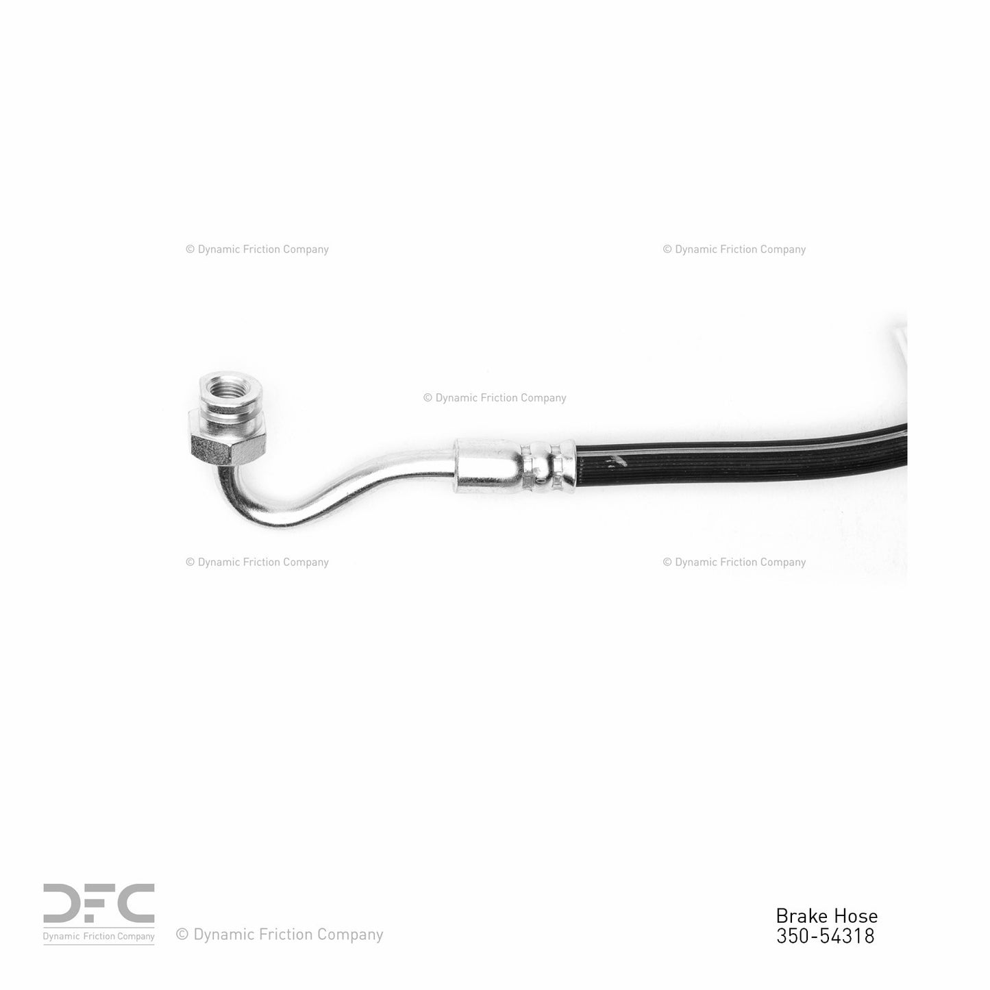 Dynamic Friction Company Brake Hydraulic Hose 350-54318