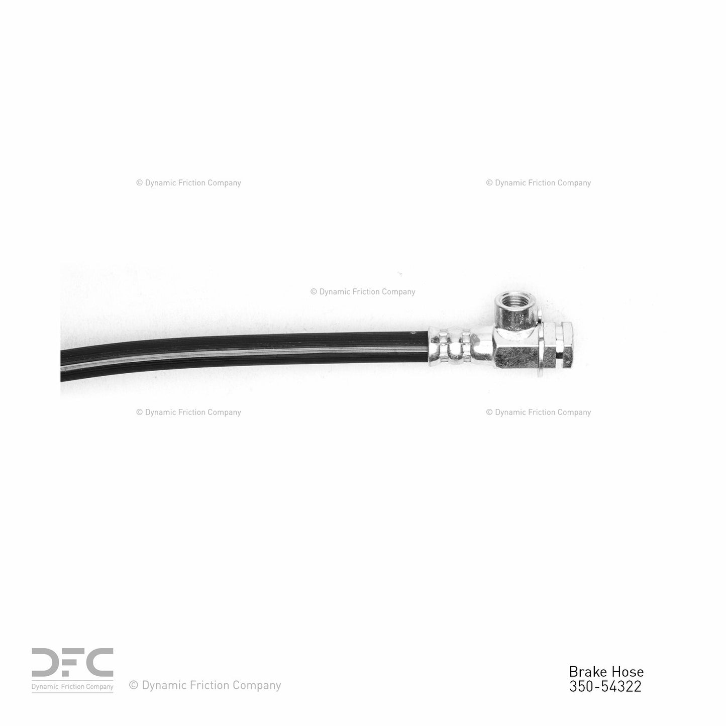 Dynamic Friction Company Brake Hydraulic Hose 350-54322