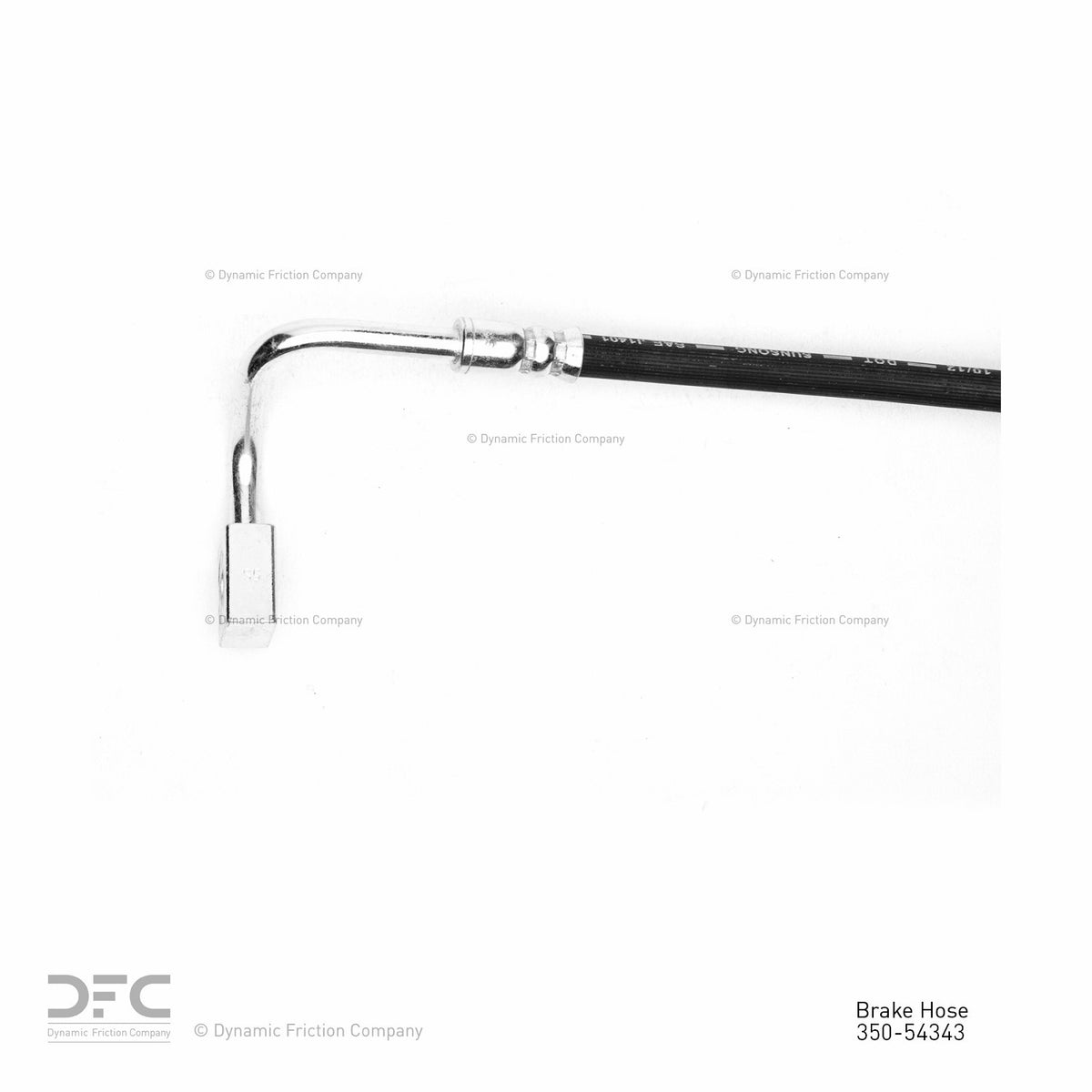 Dynamic Friction Company Brake Hydraulic Hose 350-54343