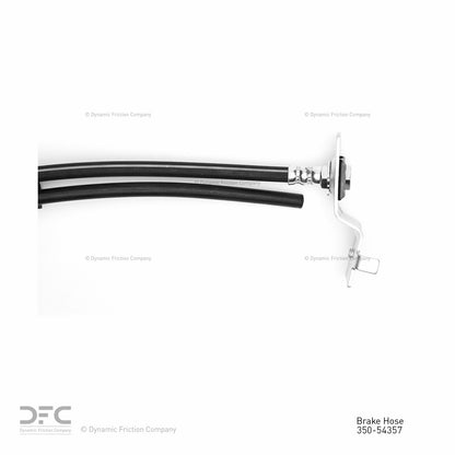 Dynamic Friction Company Brake Hydraulic Hose 350-54357