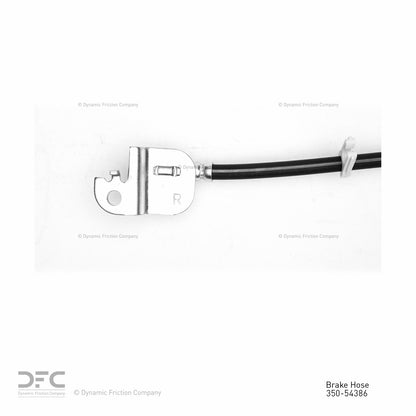 Dynamic Friction Company Brake Hydraulic Hose 350-54386