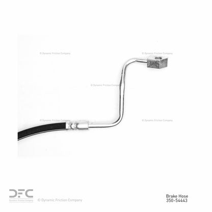Dynamic Friction Company Brake Hydraulic Hose 350-54443