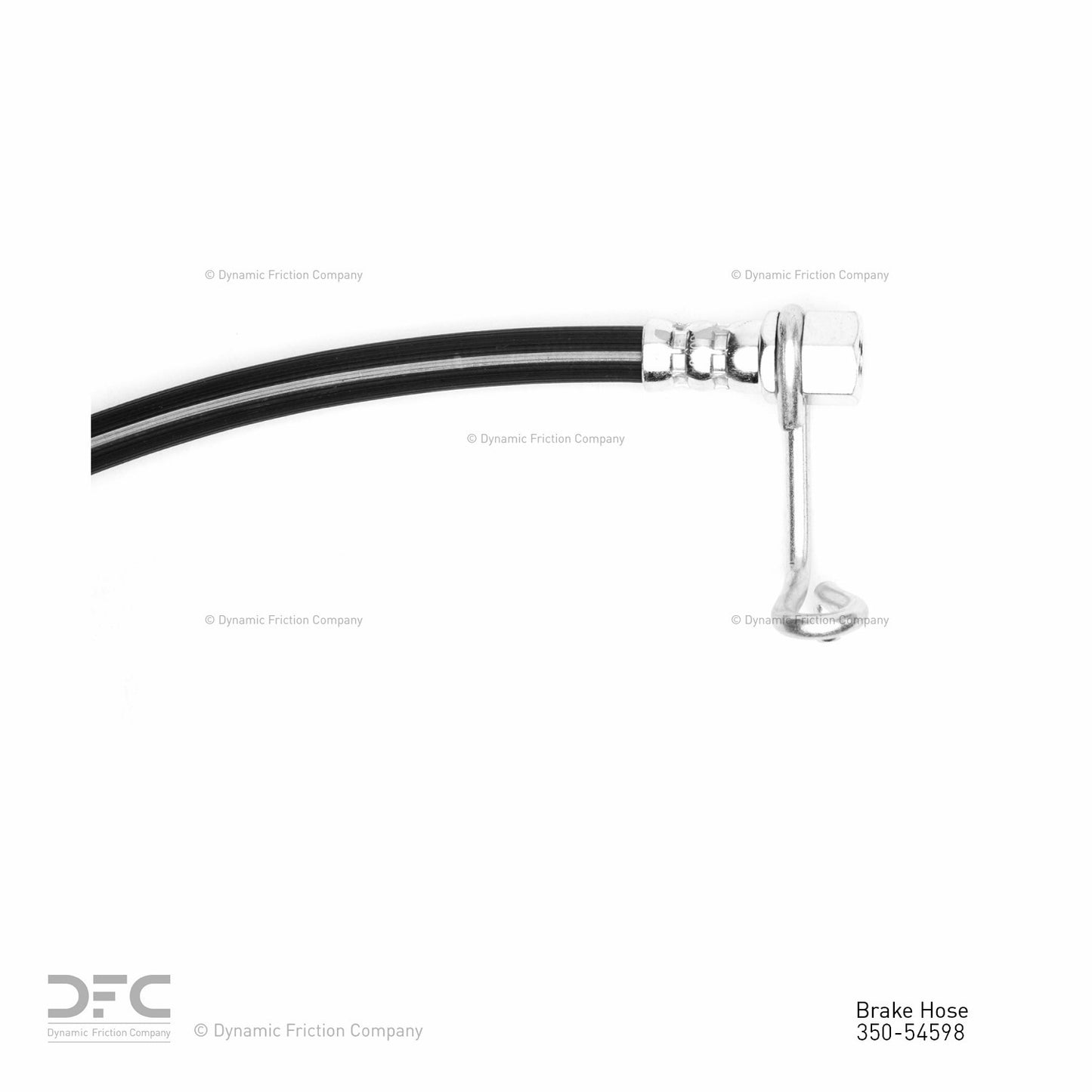 Dynamic Friction Company Brake Hydraulic Hose 350-54598