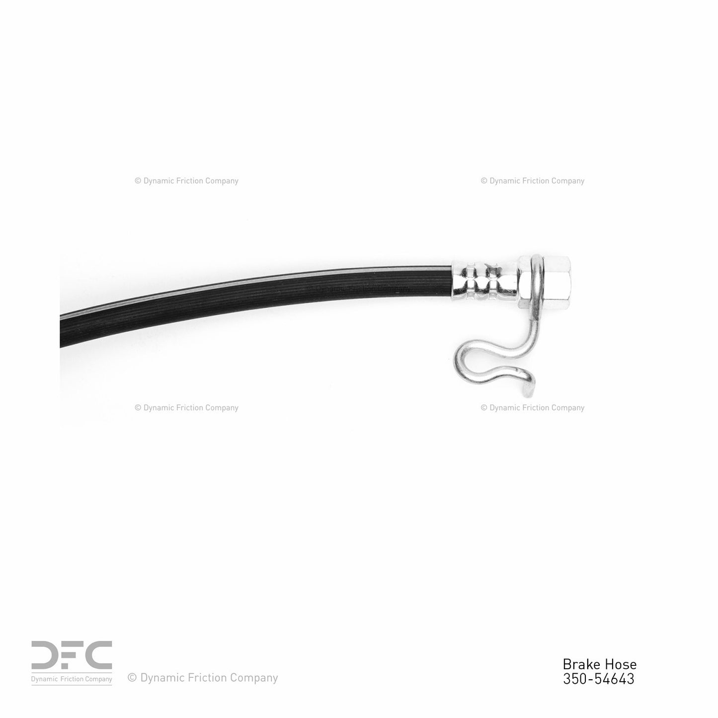 Dynamic Friction Company Brake Hydraulic Hose 350-54643