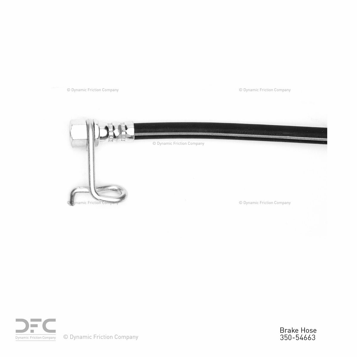 Dynamic Friction Company Brake Hydraulic Hose 350-54663