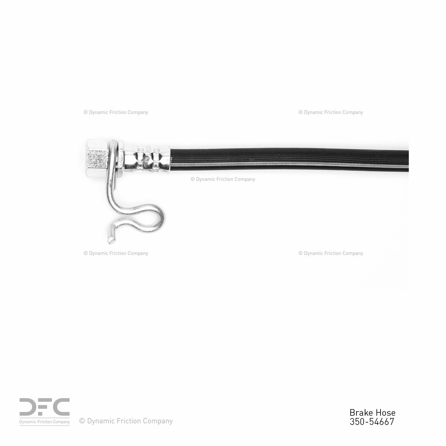 Dynamic Friction Company Brake Hydraulic Hose 350-54667
