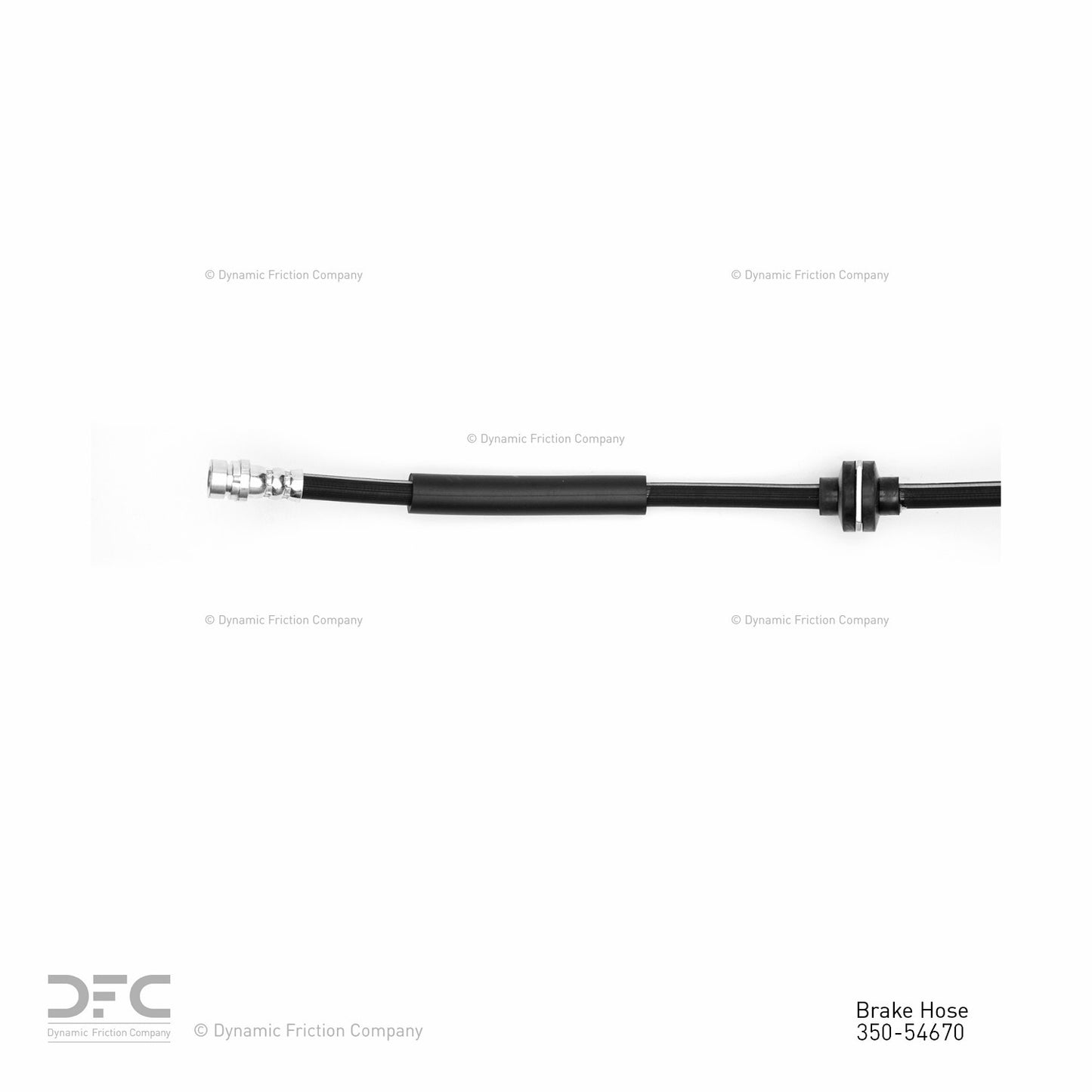 Dynamic Friction Company Brake Hydraulic Hose 350-54670