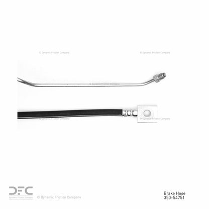 Dynamic Friction Company Brake Hydraulic Hose 350-54751