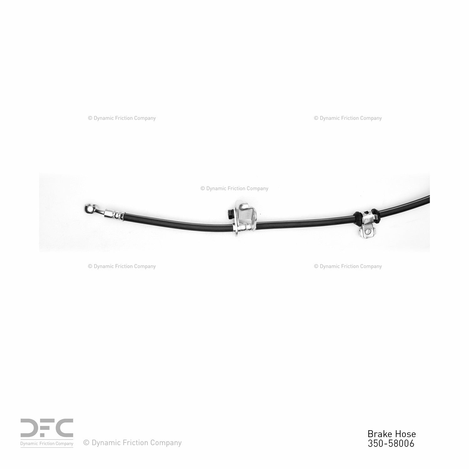 Dynamic Friction Company Brake Hydraulic Hose 350-58006