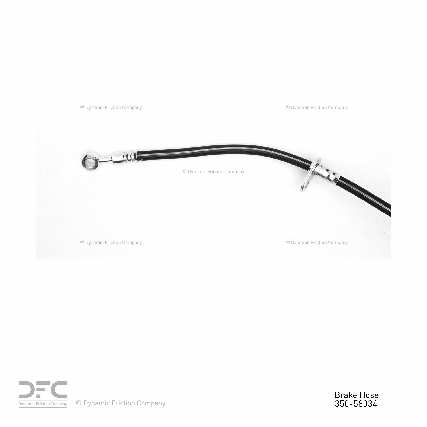 Dynamic Friction Company Brake Hydraulic Hose 350-58034