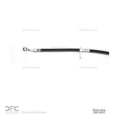 Dynamic Friction Company Brake Hydraulic Hose 350-59097