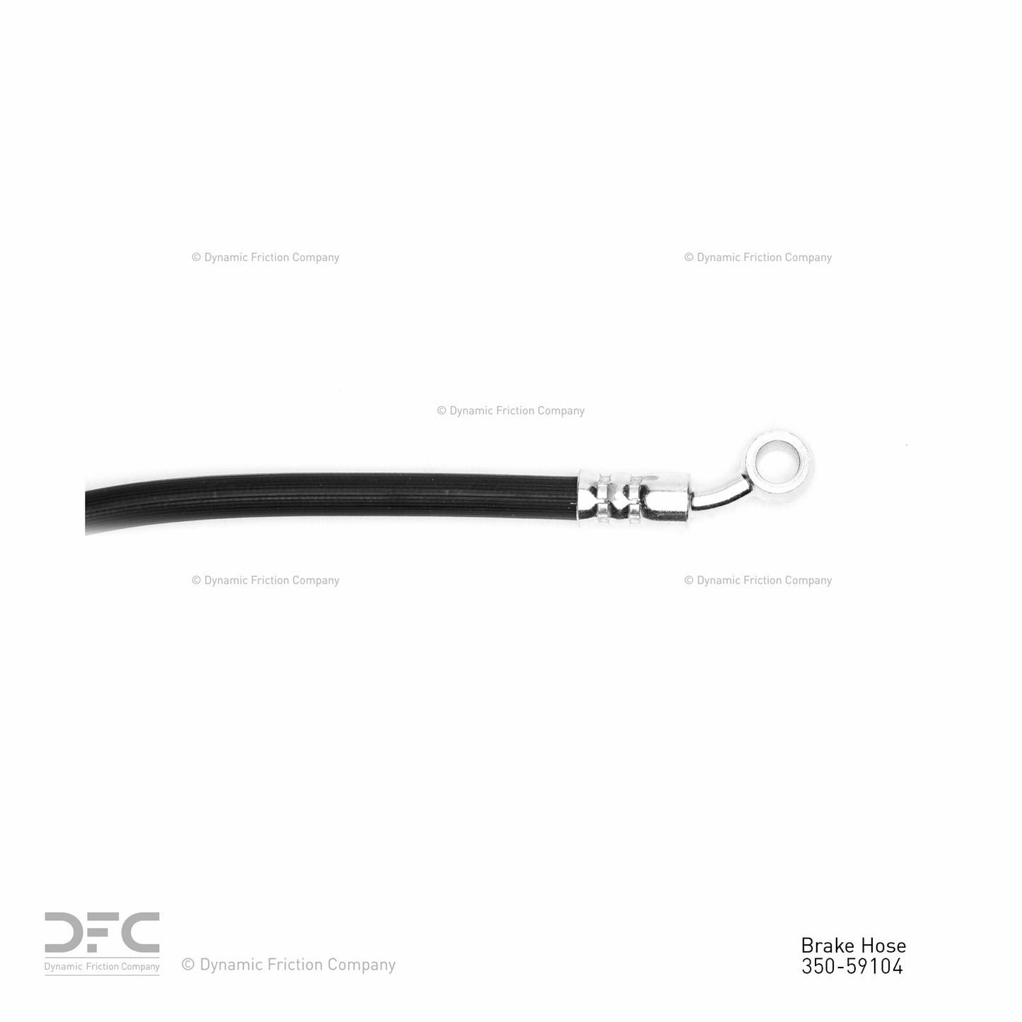 Dynamic Friction Company Brake Hydraulic Hose 350-59104