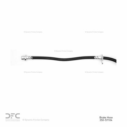 Dynamic Friction Company Brake Hydraulic Hose 350-59104