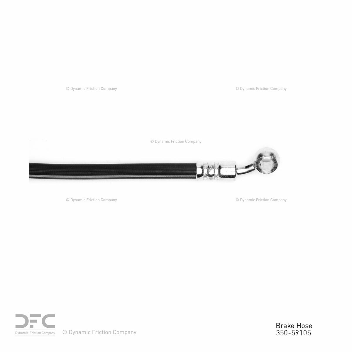 Dynamic Friction Company Brake Hydraulic Hose 350-59105