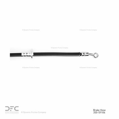 Dynamic Friction Company Brake Hydraulic Hose 350-59106