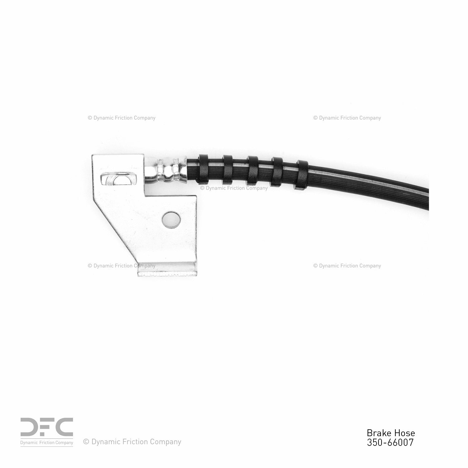 Dynamic Friction Company Brake Hydraulic Hose 350-66007