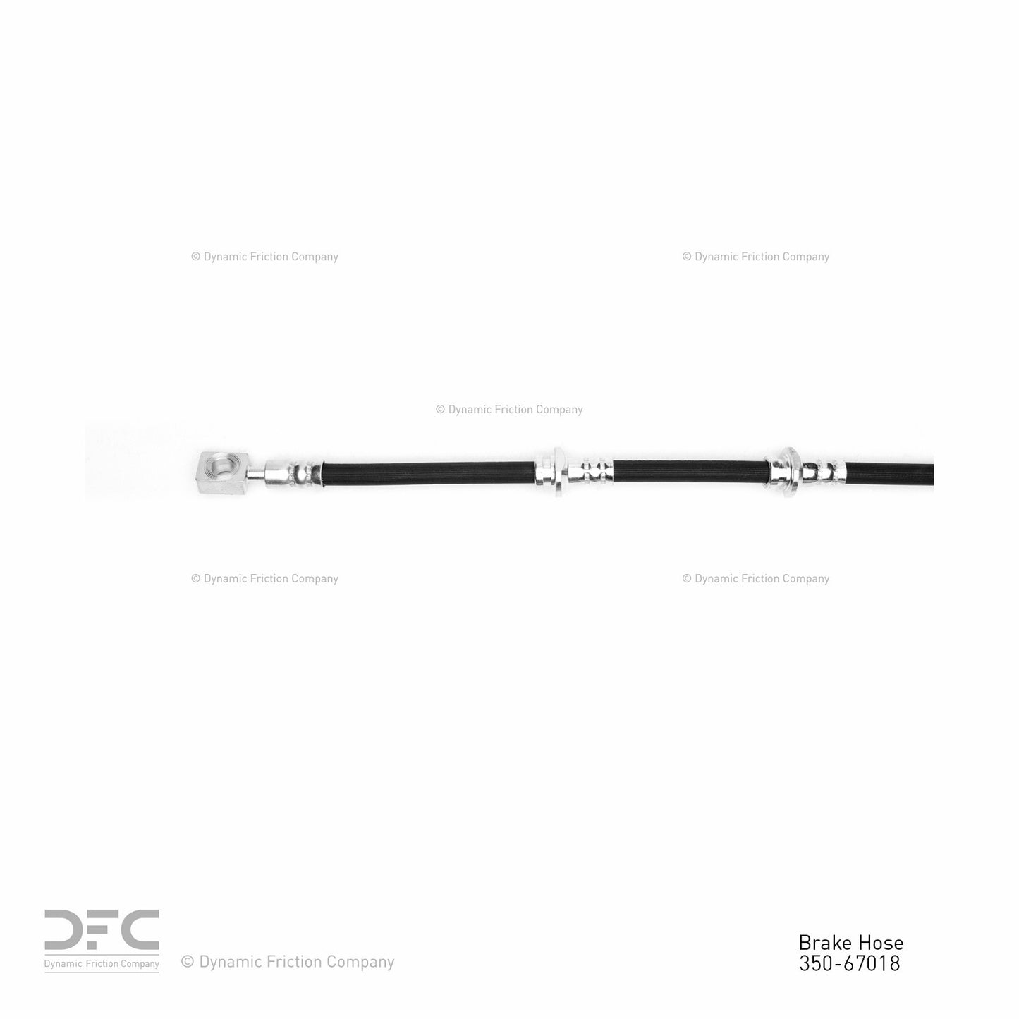 Dynamic Friction Company Brake Hydraulic Hose 350-67018