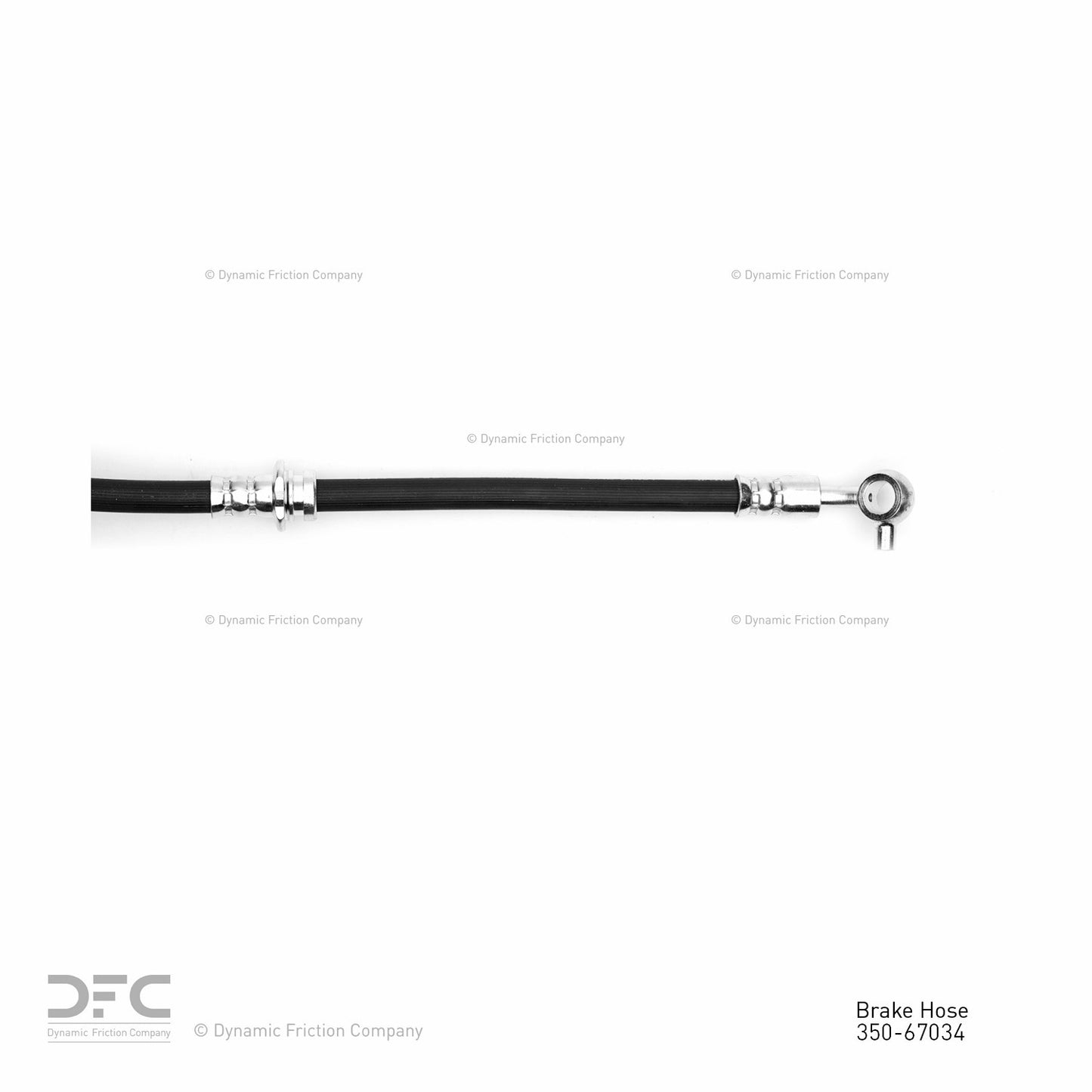 Dynamic Friction Company Brake Hydraulic Hose 350-67034