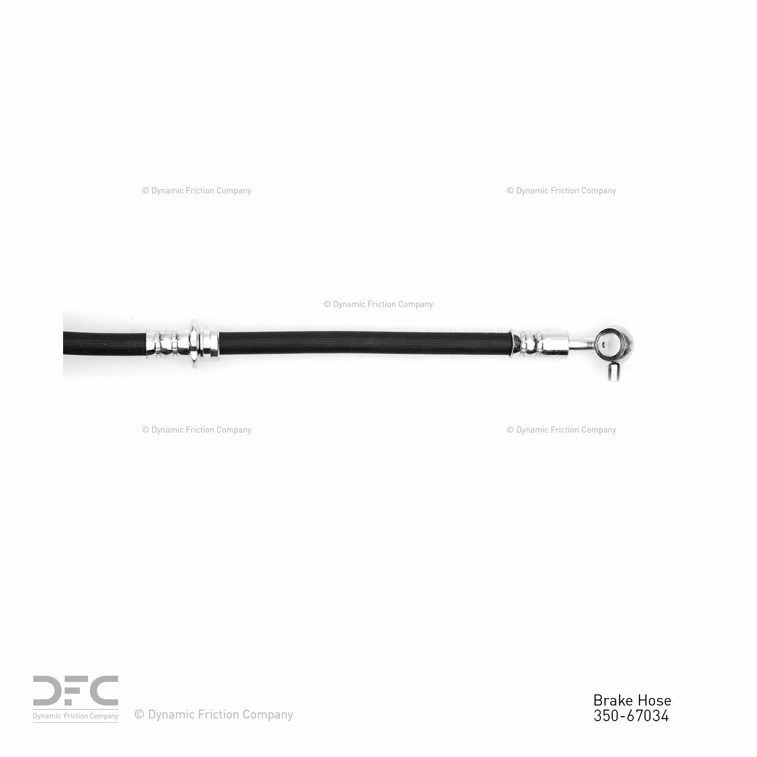 Dynamic Friction Company Brake Hydraulic Hose 350-67034