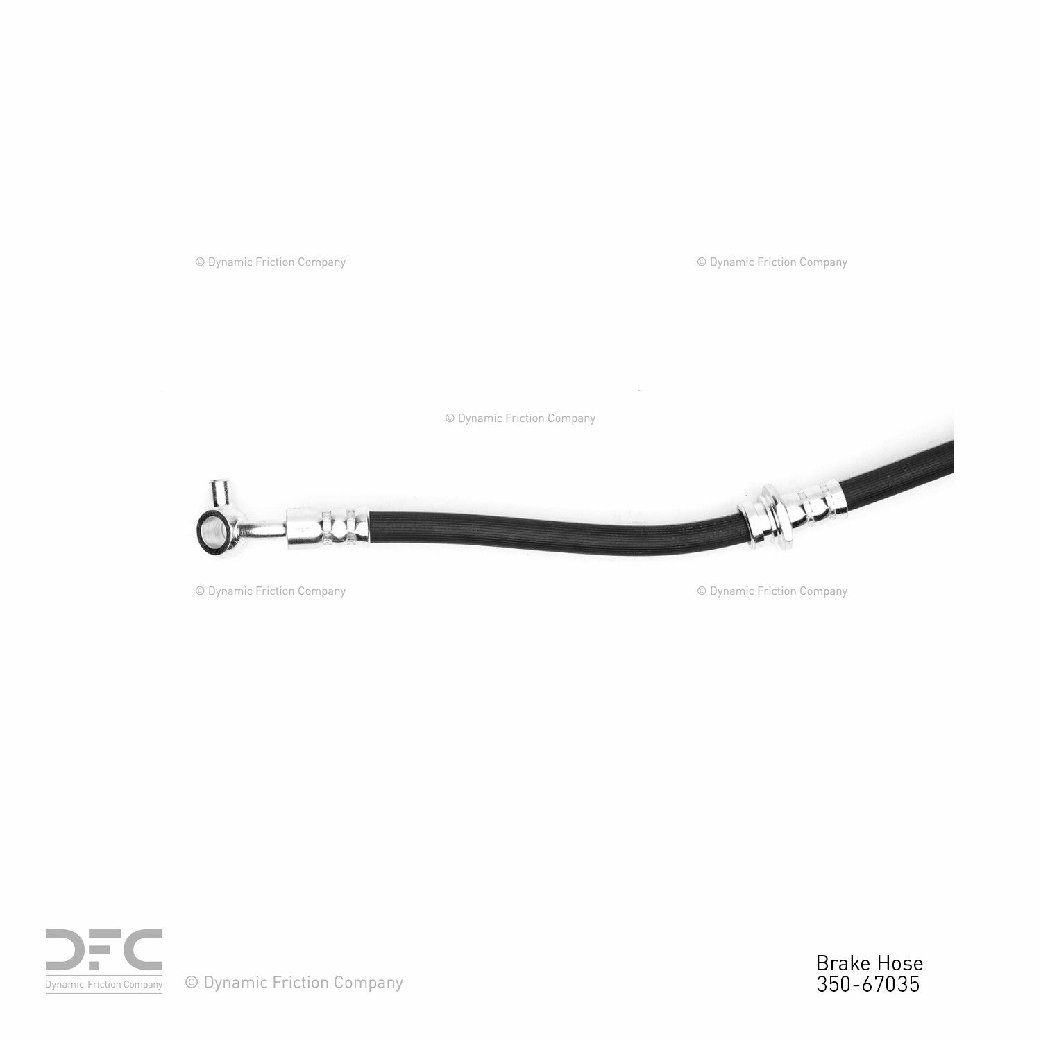 Dynamic Friction Company Brake Hydraulic Hose 350-67035