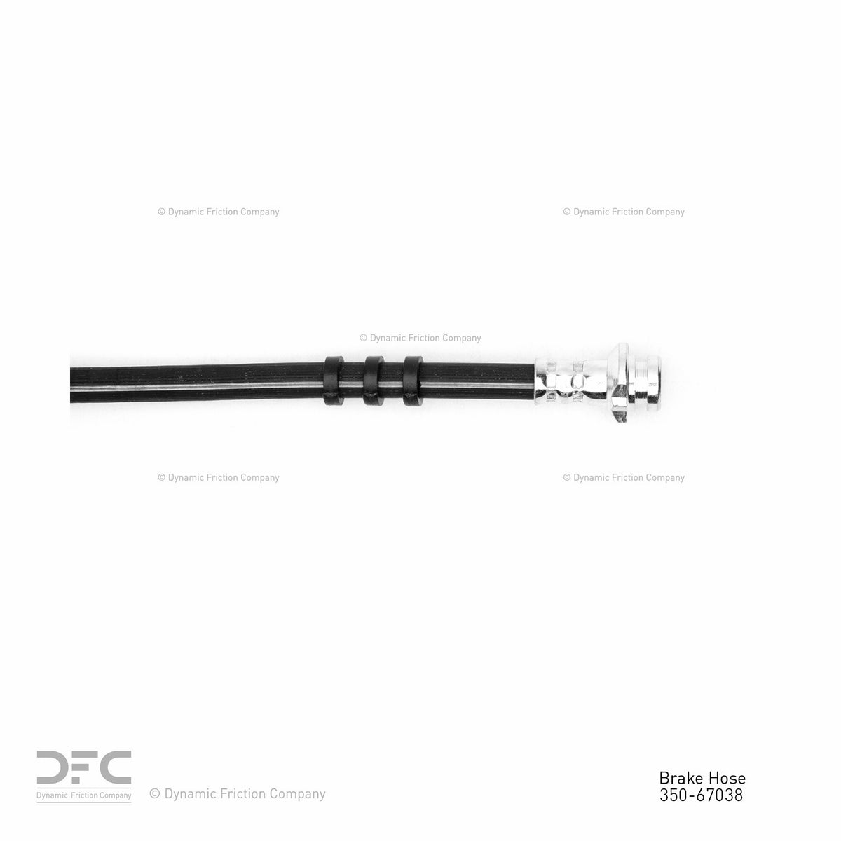 Dynamic Friction Company Brake Hydraulic Hose 350-67038
