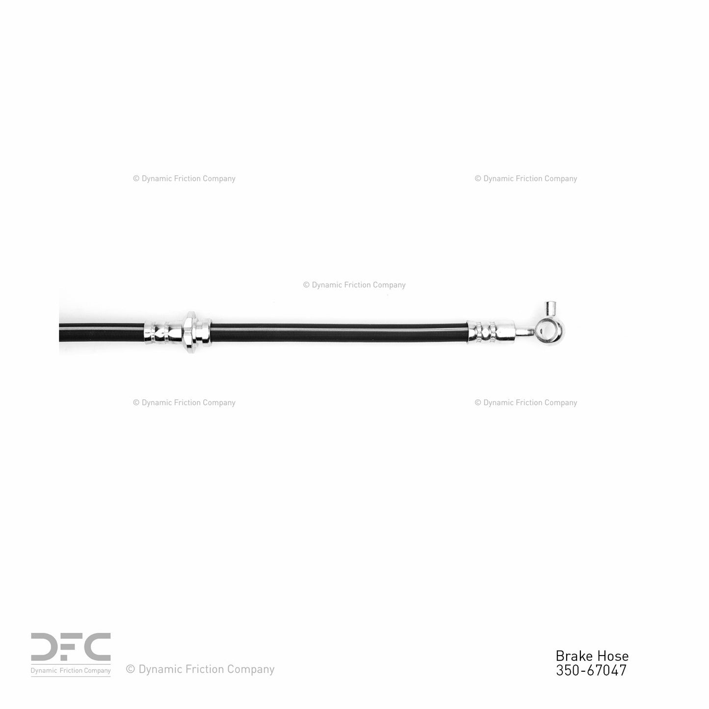 Dynamic Friction Company Brake Hydraulic Hose 350-67047