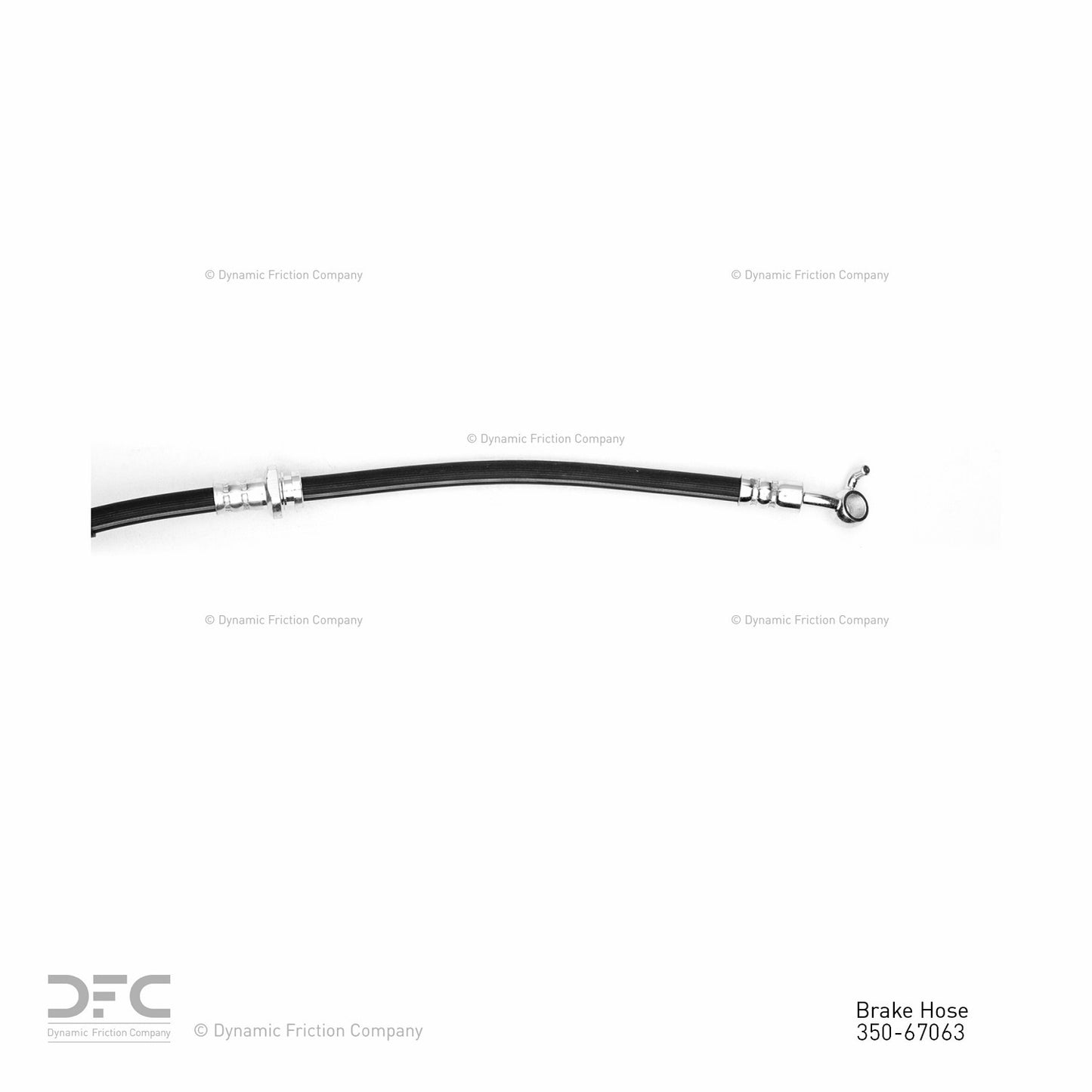 Dynamic Friction Company Brake Hydraulic Hose 350-67063