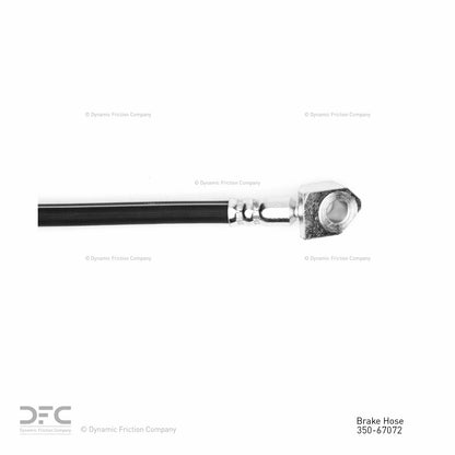 Dynamic Friction Company Brake Hydraulic Hose 350-67072