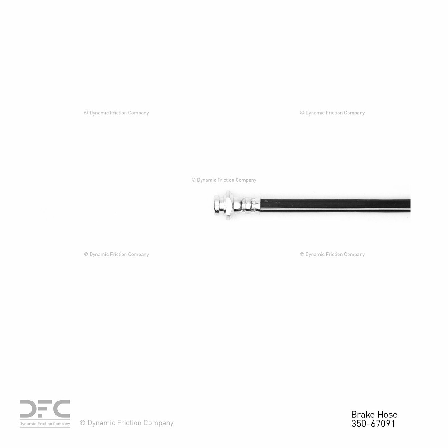 Dynamic Friction Company Brake Hydraulic Hose 350-67091