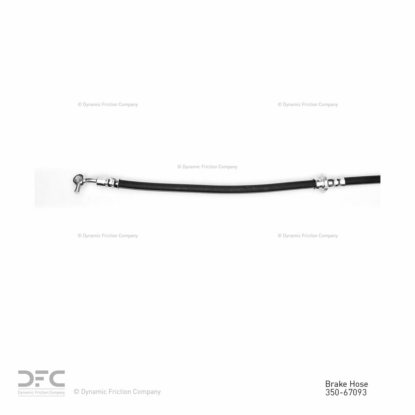 Dynamic Friction Company Brake Hydraulic Hose 350-67093