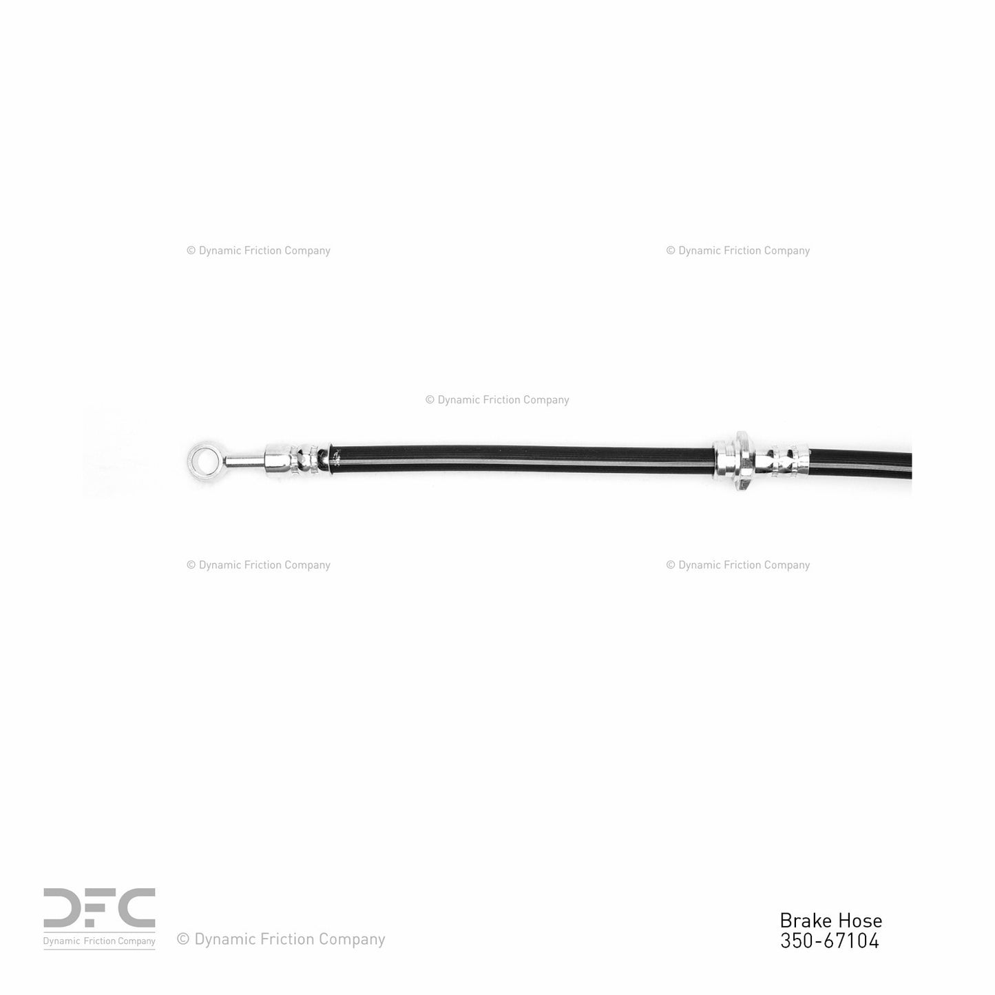 Dynamic Friction Company Brake Hydraulic Hose 350-67104