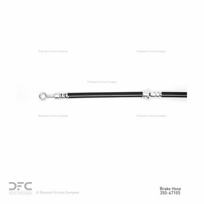Dynamic Friction Company Brake Hydraulic Hose 350-67105