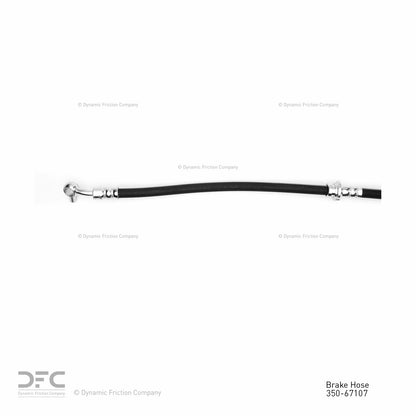 Dynamic Friction Company Brake Hydraulic Hose 350-67107