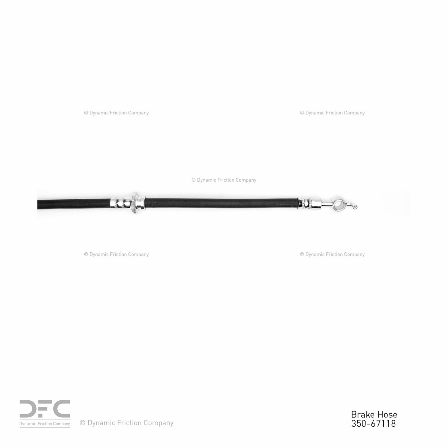 Dynamic Friction Company Brake Hydraulic Hose 350-67118