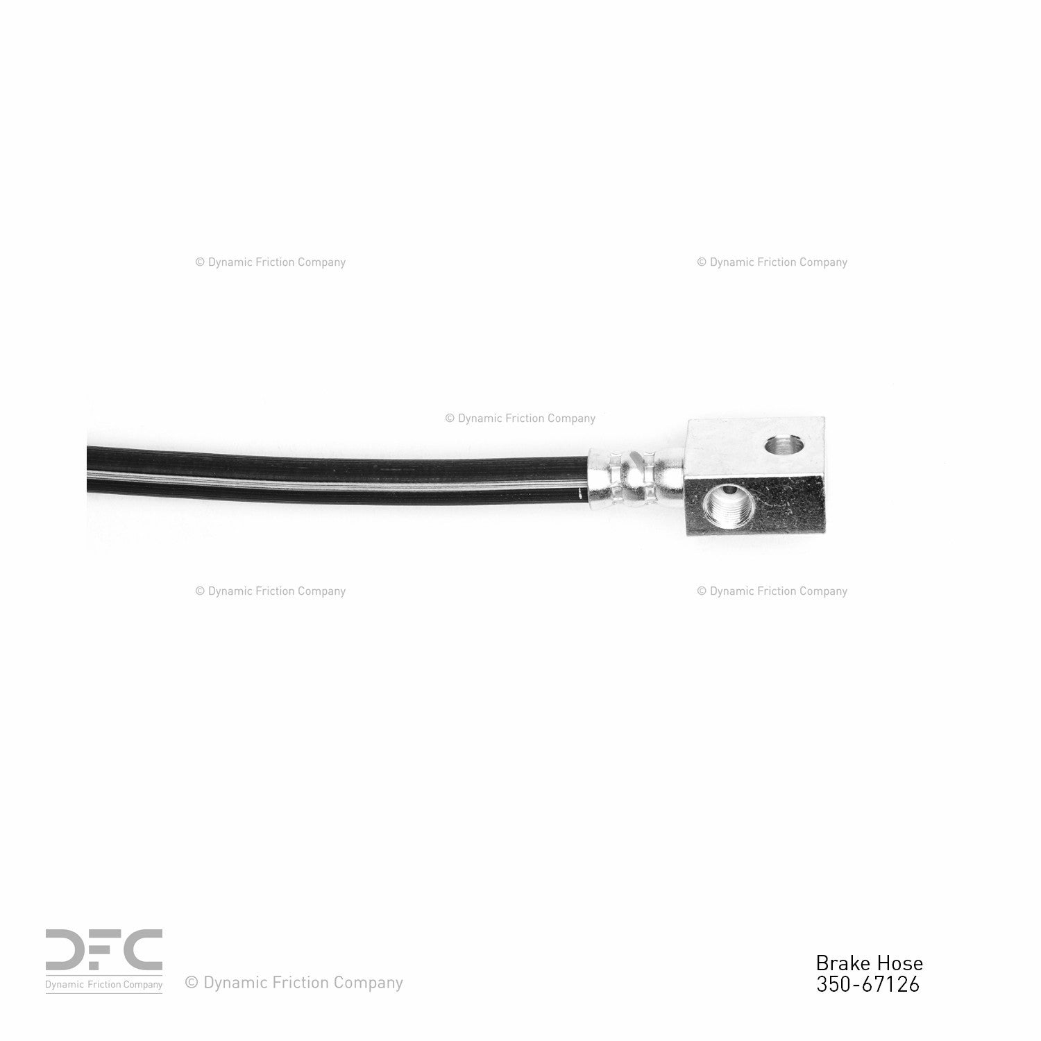 Dynamic Friction Company Brake Hydraulic Hose 350-67126