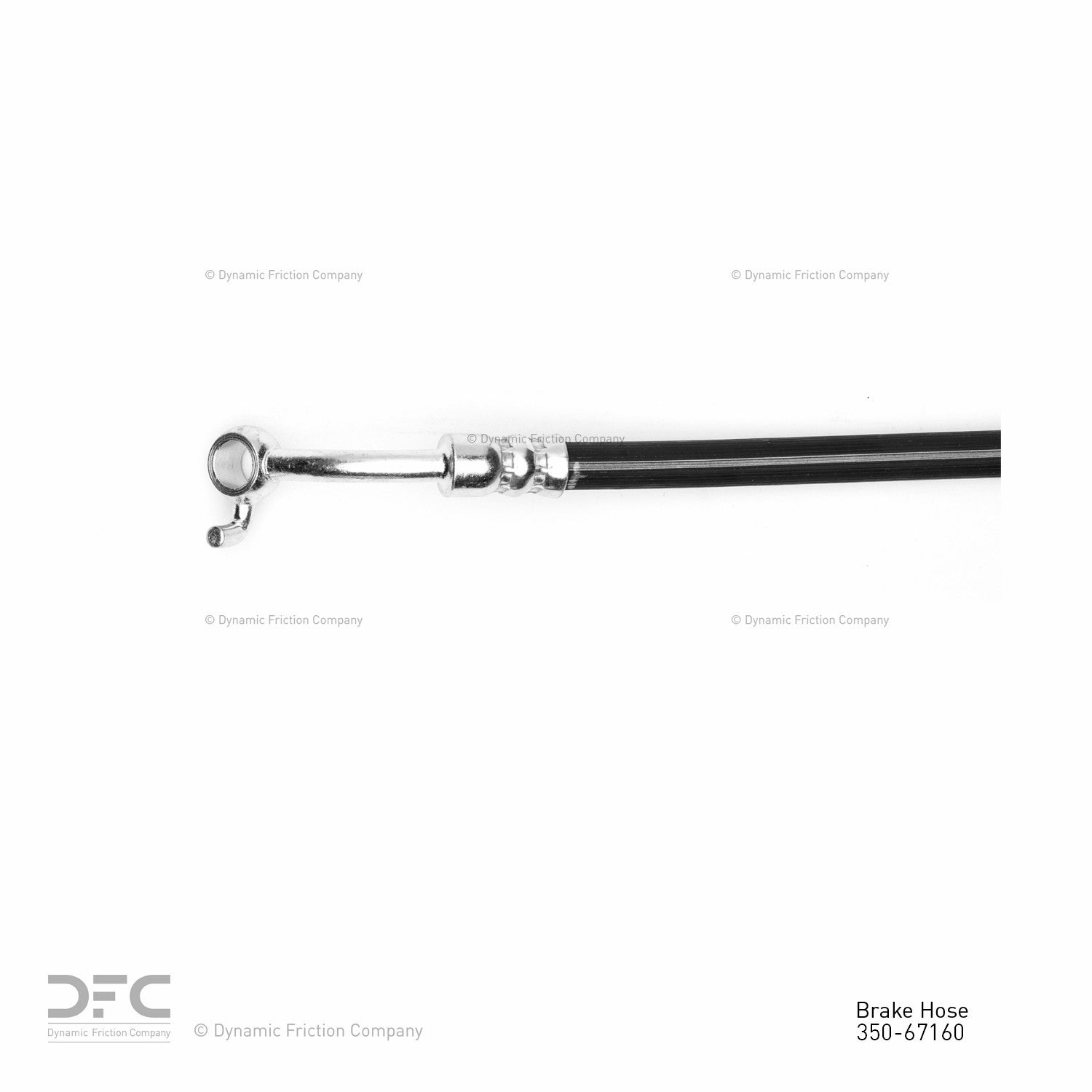 Dynamic Friction Company Brake Hydraulic Hose 350-67160