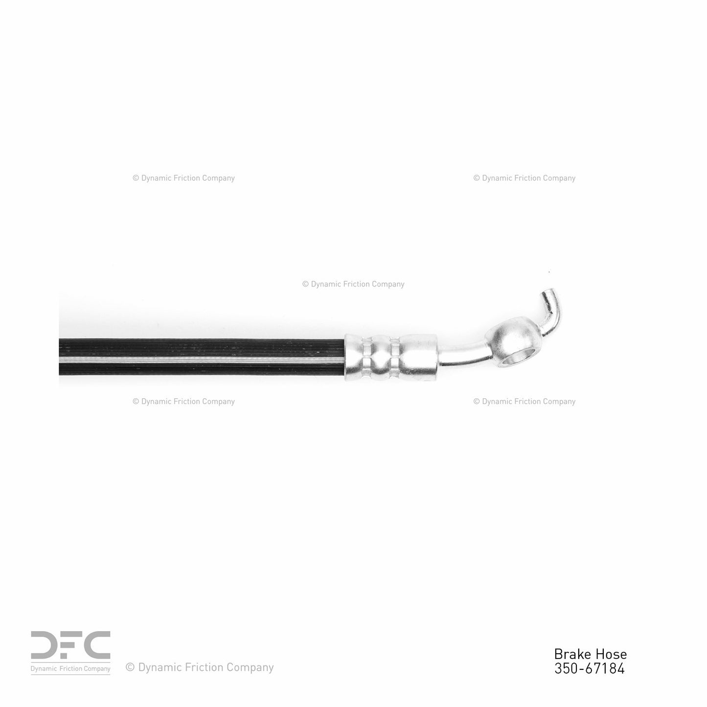 Dynamic Friction Company Brake Hydraulic Hose 350-67184