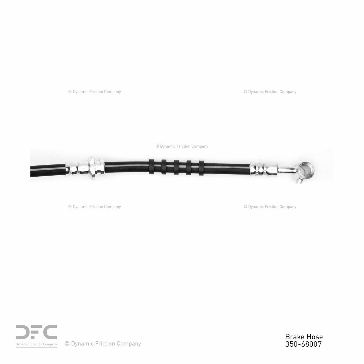 Dynamic Friction Company Brake Hydraulic Hose 350-68007
