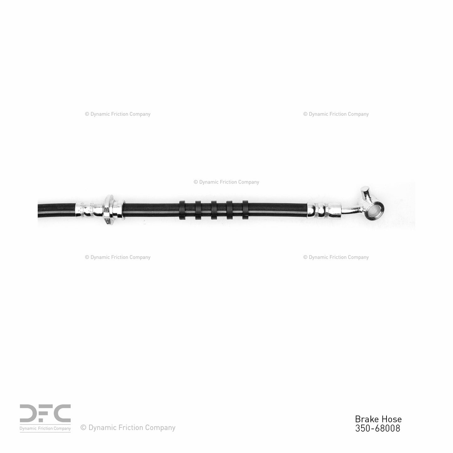 Dynamic Friction Company Brake Hydraulic Hose 350-68008
